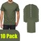 Gildan Military Green Heavy Cotton T-Shirt Blanks for DIY Crafts & Printing Projects